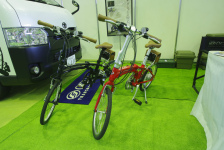 Daytonaが販売している電動アシスト自転車「DE01」「DE01S」を展示しました！