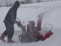 除雪機復活! !