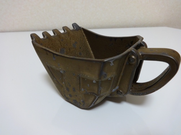 Oil pressure power shovel pail cup  earthmachine