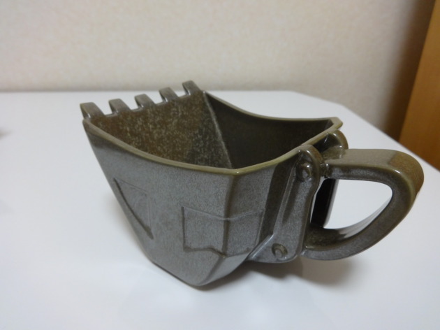 Oil pressure power shovel pail cup  earthmachine