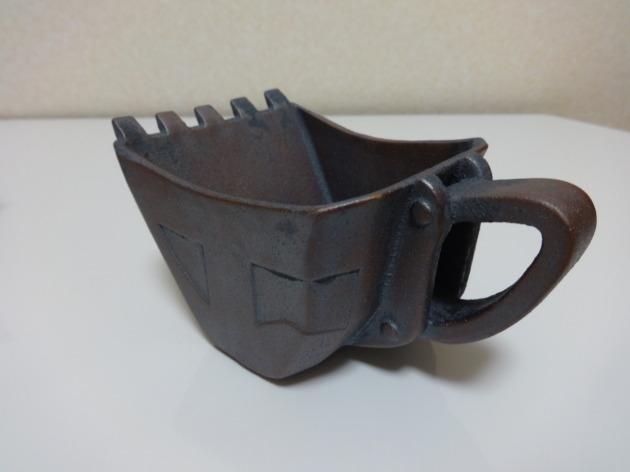 Oil pressure power shovel pail cup  earthmachine