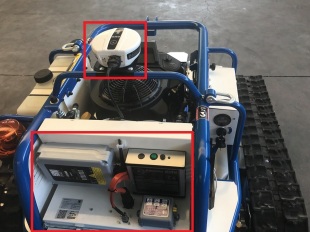 リモコン式草刈機アースモアPROのGPS自動ドライブシステム利用・設定方法