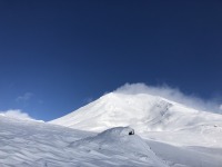 旭岳冬山登山