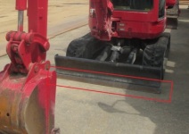 エバーハード400材の排土板専用万能ブレードを修理会社様へ発送