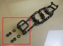 ゴムクローラー用チェーンのフック単体(フック部品のみ)販売も可能
