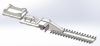 草刈･剪定バリカンカッターにロングアーム(後付可)をオプション追加