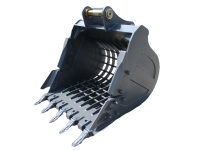 2026新春謝恩価格販売新品10〜14tクラス強化型スケルトンバケット