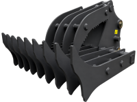 レーキ兼用油圧式フォーク「レーキングラブ」【製品紹介】