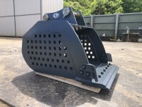 焼却施設用にスケルトンバケット｢シェイクファスター｣を特注製作