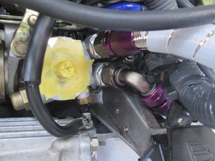 34GTR RB26チューニング HKSオイルクーラー サムコヒーターホース