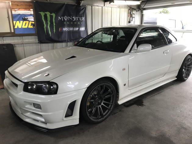 BNR34 GT-R 純正 リアディフューザーフィン