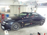 33GTR　チューニングカー　排気系変更　CPUセッティング完了！