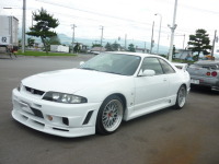 ３３GTR　フロントパイプ交換　車高調整　完了