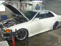 ドラッグ・T88タービン・JZX100チェイサー・本日より作業開始。