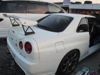 34GTR 持ち込み中古ラダーバー取付完了！