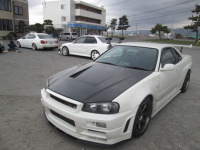 34GTR 　BRIDEクーガに薄型ダイヤルを取り付け！