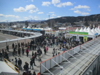 新函館北斗駅の新幹線開業イベント会場に行ってみました。