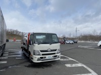 札幌店から函館店へ板金塗装修理の代車（レンタカー）を回送！