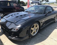 FD3S RX-7のタイヤ組み換えとミッションオイル/クーラント交換完了！