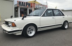 日産910ブルーバード 持ち込み新品SSRスピードスターMK-Ⅱに交換！