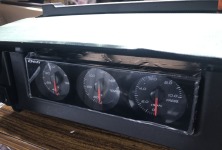 130系マークXに持込み追加メーター/Defi DIN-Gauge Style21取付け