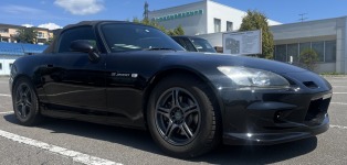 S2000中古車のナンバー取得(新規登録)＆トランク腐食穴簡易補修