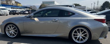 レクサスRCのユーザー車検代行&エンジンオイル/エレメント交換
