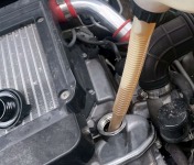 23ジムニーのエンジンオイル(ザーレン・ガイア 5W-40)＆エレメント交換