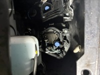 デリカD5の純正フォグランプユニットを持ち込みFCL製イエロー色に交換