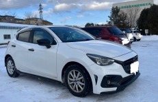 デミオの流れるドアミラーウィンカーを交換整備してユーザー車検代行完了！