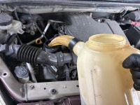 パッソのエンジンオイル/エレメント(インフィルタータイプ)交換完了