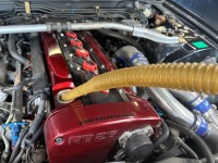 BNR34スカイラインGT-Rの持ち込みエンジンオイル/エレメント交換