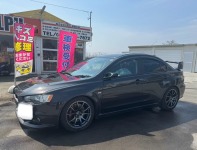 三菱ランサーレボリューションXのサマータイヤ交換完了！