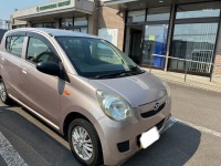 ミラの不具合箇所交換修理/車体サビ穴簡易補修してユーザー車検代行完了