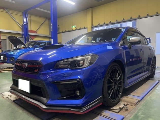 スバル ＷＲＸ ＳＴＩ Ｓ４ ＶＡＧ ＨＫＳハイパーマックス取付け＆４輪アライメント調整｜自動車チューニング/パーツ取付 - HKS テクニカルファクトリー札幌店｜do-blog（ドゥブログ）