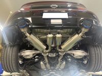 日産 フェアレディーZ RZ34 6MT Super Turbo Muffler 取付け