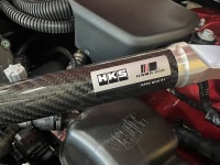トヨタ GRスープラ A91 DB06 HKS HIPERMAX-S＆CARBON BRACE取付け　その2