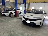 ホンダ シビックタイプR FL5 K20C HKS スーパーファイヤーレーシングプラグ交換