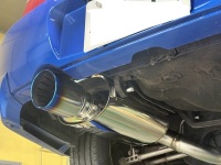 スバル WRX STI VAB 新商品HKS Hi-Power SPEC-L II マフラー交換
