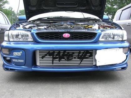 ＧＣ８ インプ インタークーラー取り付け｜車のチューニング/ワンオフパーツ製作 テクニカルガレージメイクアップ｜do-blog（ドゥブログ）