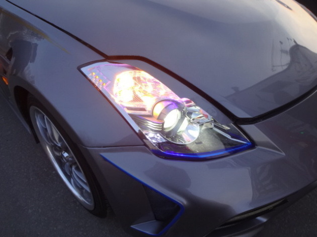 フェアレディＺ Z33 ウインカー LEDとボジション化 他｜車のチューニング/ワンオフパーツ製作  テクニカルガレージメイクアップ｜do-blog（ドゥブログ）