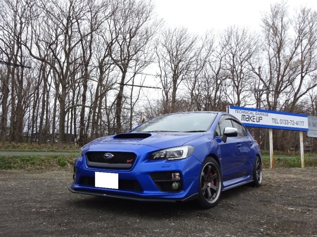 WRX　STI　VAB　EJ20　4輪アライメント調整終了　納車です！