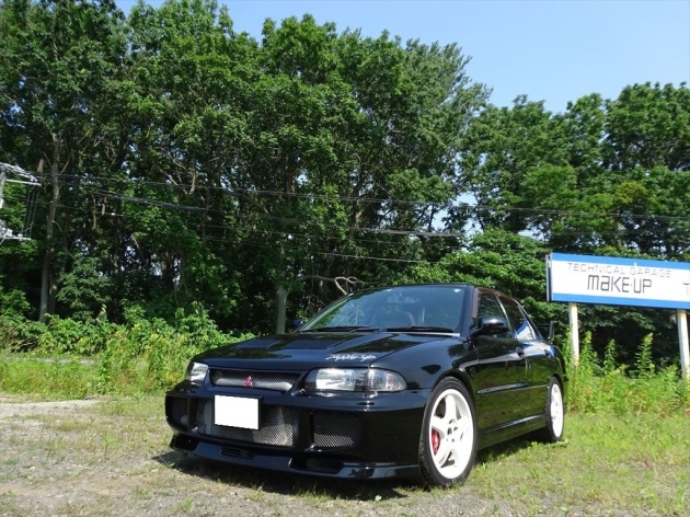 ランエボ3　CA9A　4G63　車検・整備＆板金塗装　完成　納車です！