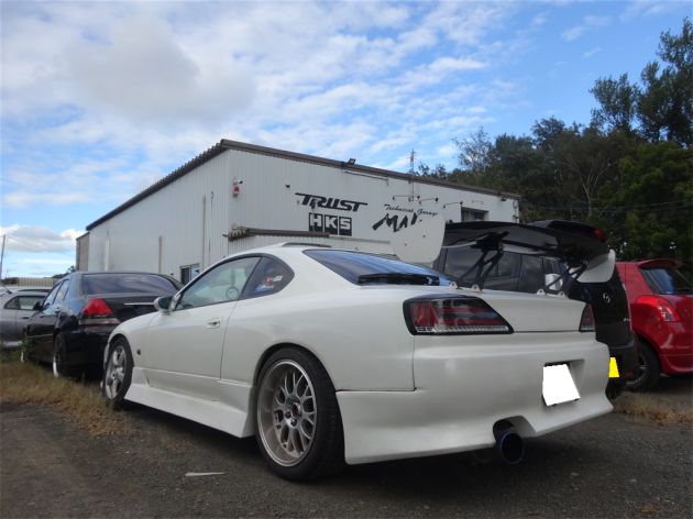 シルビア　S15　SR20DET　クラッチ交換　入庫です！