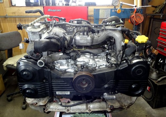 レガシィ　B4　BE5　EJ20　エンジンO/H　組立始まりました！