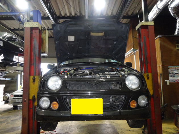 アルトワークス　HA11S　F6A　エンジン＆ミッション組み上がりました！