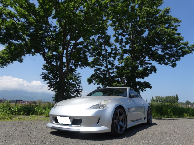 フェアレディZ　Z33　VQ35HR　EXマニ＆センター＆テール交換です！