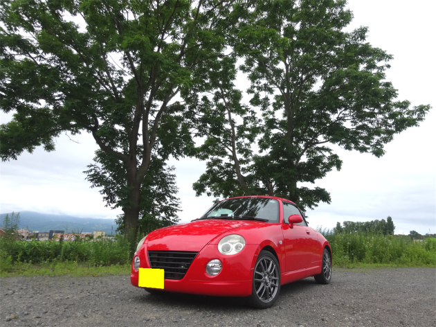 コペン　Ｌ８８０K　JB　車検・整備終了　納車です！