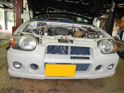 スズキ アルトワークス HA22S ヘッドライト交換｜車のチューニング