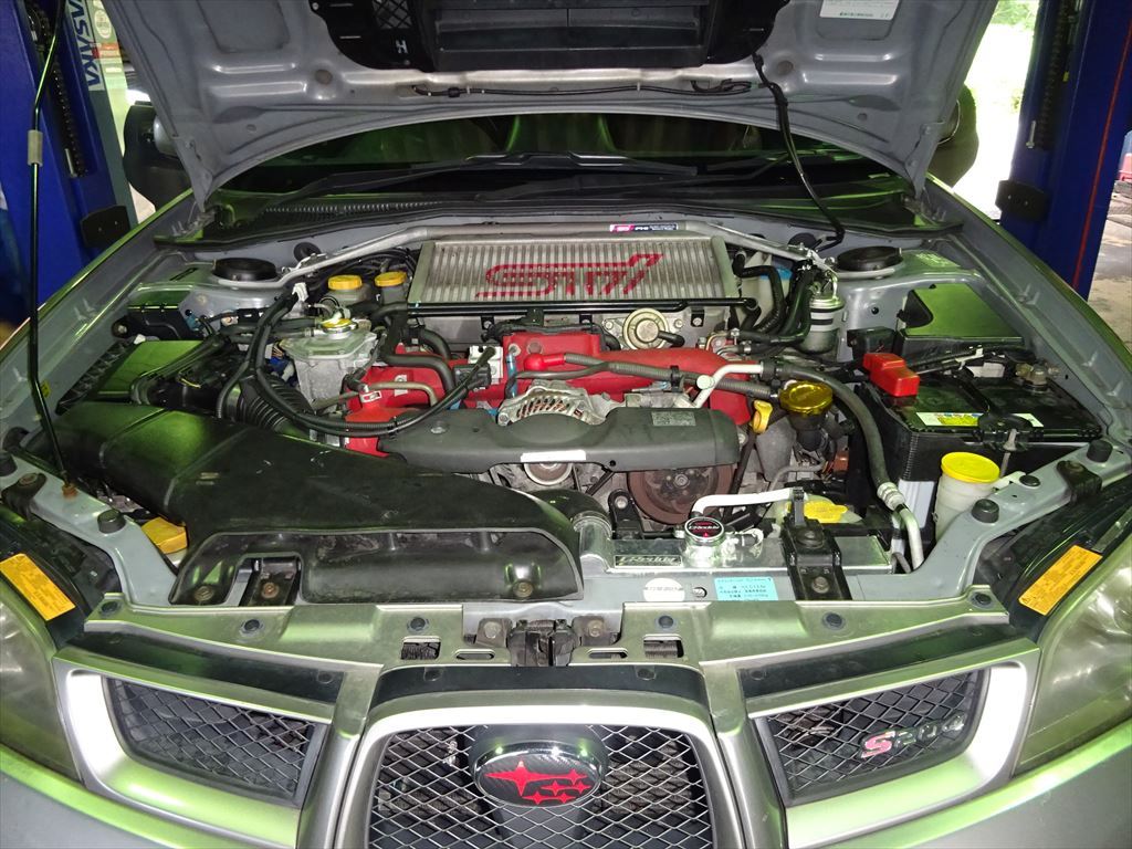 インプレッサ GDB EJ20 フロント＆センターパイプ 取付！｜車の
